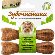 Зубочистики для собак мелких пород со вкусом говядины, 2x18г