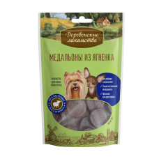 Медальоны из ягненка для мини-пород