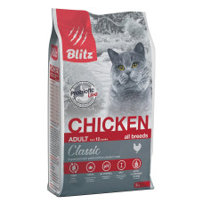 BLITZ ADULT CATS CHICKEN/сухой корм для взрослых кош. с Курицей/0,4 кг BLITZ ADULT CATS CHICKEN/сухой корм для взрослых кош. с Курицей/0,4 кг