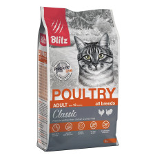 BLITZ ADULT CATS POULTRY /сухой корм для взр. кошек с Домашней птицей/10 кг BLITZ ADULT CATS POULTRY /сухой корм для взр. кошек с Домашней птицей/10 кг
