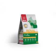 Blitz Dog Vetline Renal корм диетический для собак при хронической почечной недостаточности/ 0.5кг Blitz Dog Vetline Renal корм диетический для собак при хронической почечной недостаточности/ 0.5кг