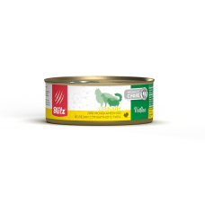 Blitz Cat Vetline Urinary корм консервированный полнорационный диетический для кошек при мочекаменной болезни струвитного типа с индейкой/ 100г Blitz Cat Vetline Urinary корм консервированный полнорационный диетический для кошек при мочекаменной болезни струвитного типа с индейкой/ 100г