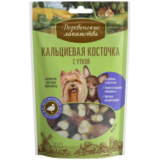 Кальциевая косточка с уткой для мини-пород